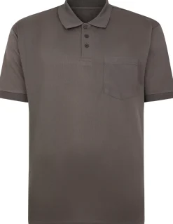 Bigdude Active Polo Shirt Charcoal