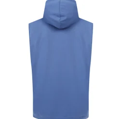 Bigdude Arizona Sleeveless Loopback Hoody Deep Blue