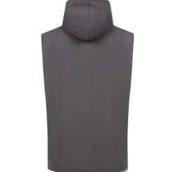 Bigdude Arizona Sleeveless Loopback Hoody Charcoal
