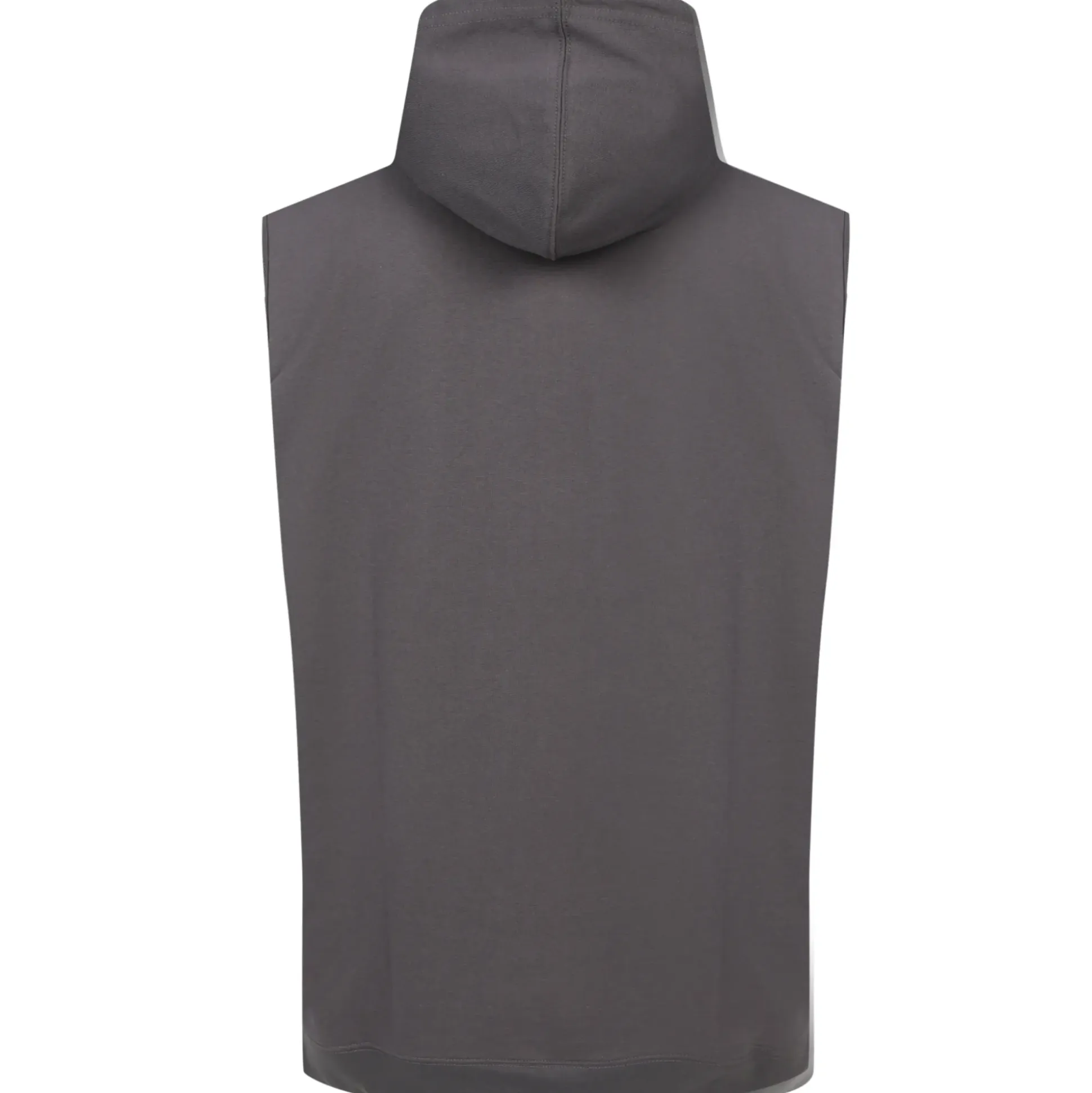 Bigdude Arizona Sleeveless Loopback Hoody Charcoal