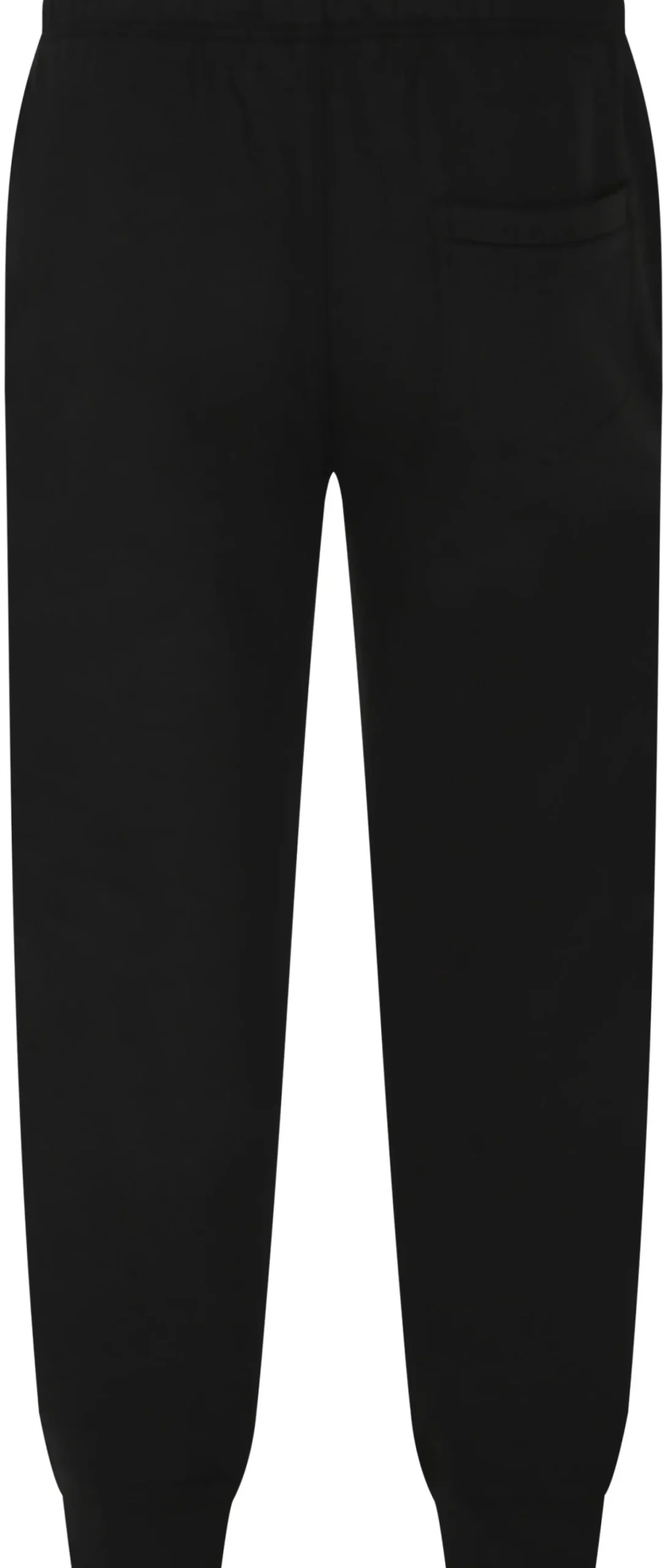 Bigdude Basic Cuffed Joggers Twin Pack Black/Charcoal