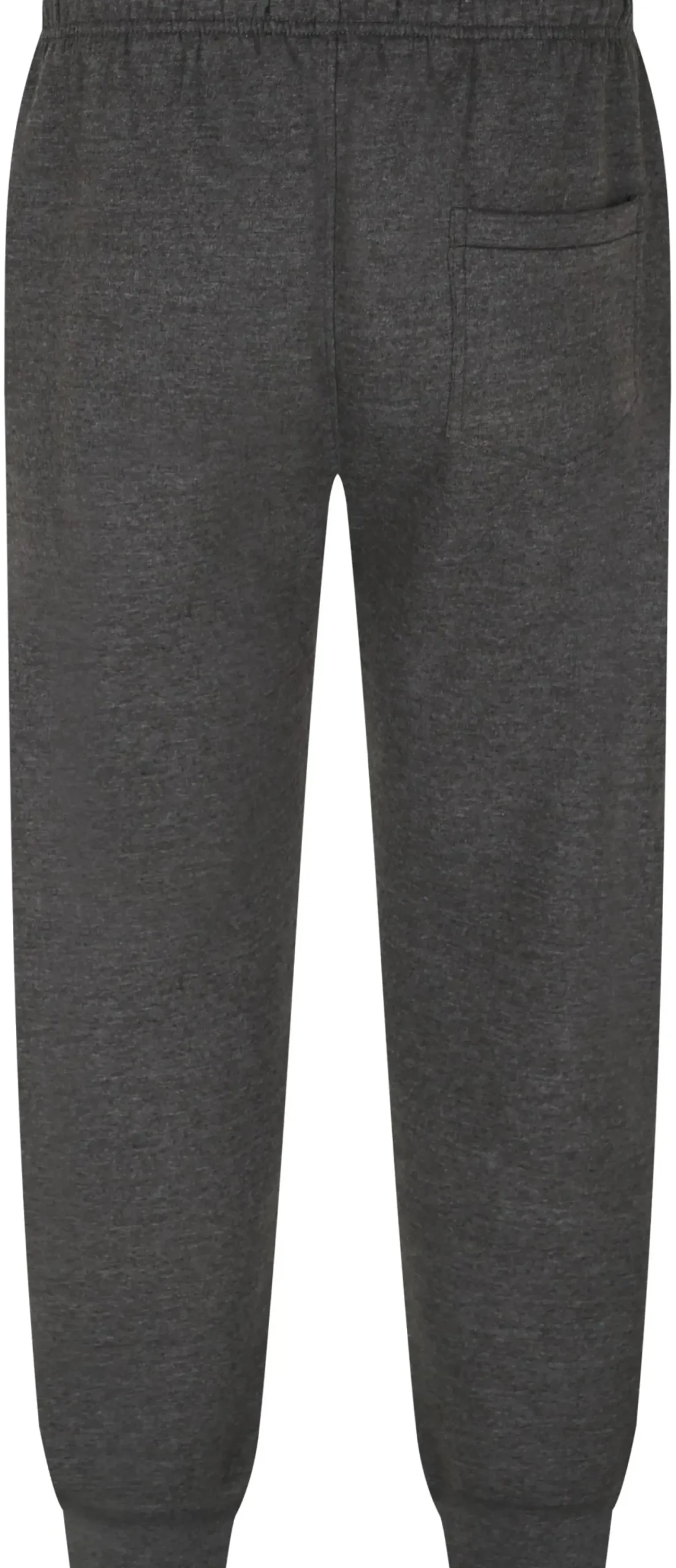 Bigdude Basic Cuffed Joggers Twin Pack Black/Charcoal