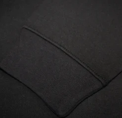 Bigdude Brushed Fleece Cardigan Black