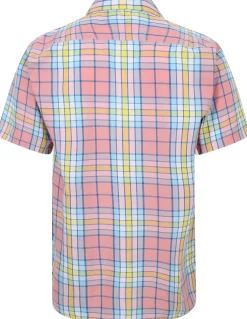 Bigdude Button Down Collar Checked Shirt Multi Tall