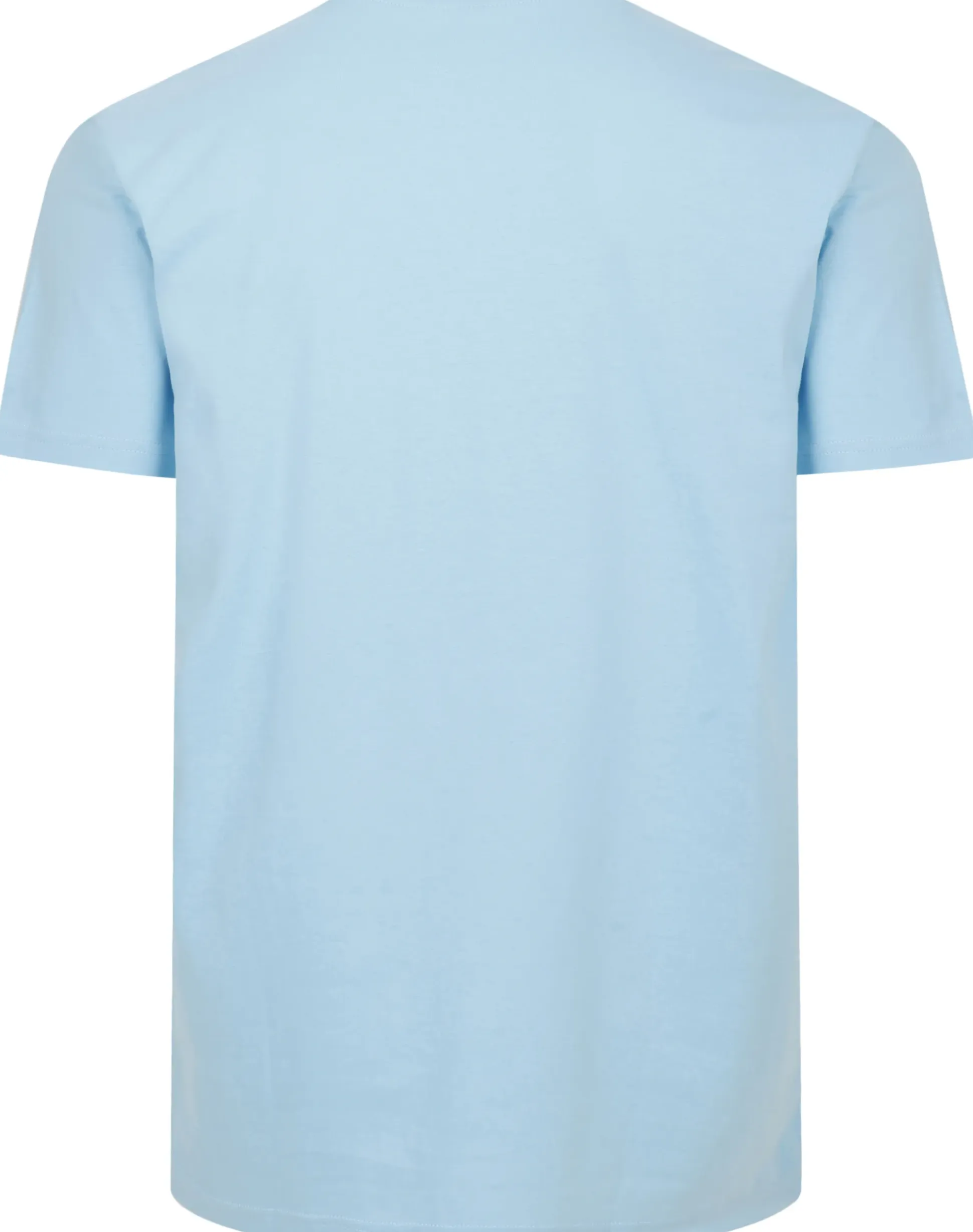 Bigdude California Print T-Shirt Light Blue