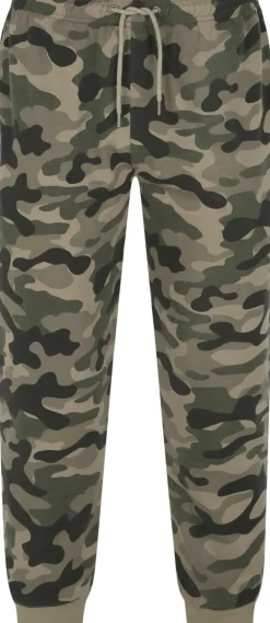 Bigdude Camo Joggers Khaki