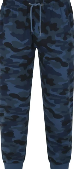 Bigdude Camo Joggers Navy