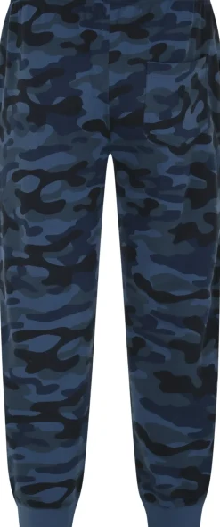 Bigdude Camo Joggers Navy