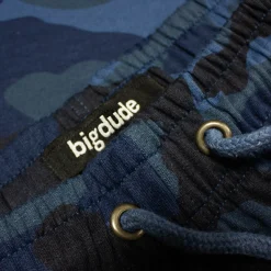 Bigdude Camo Joggers Navy