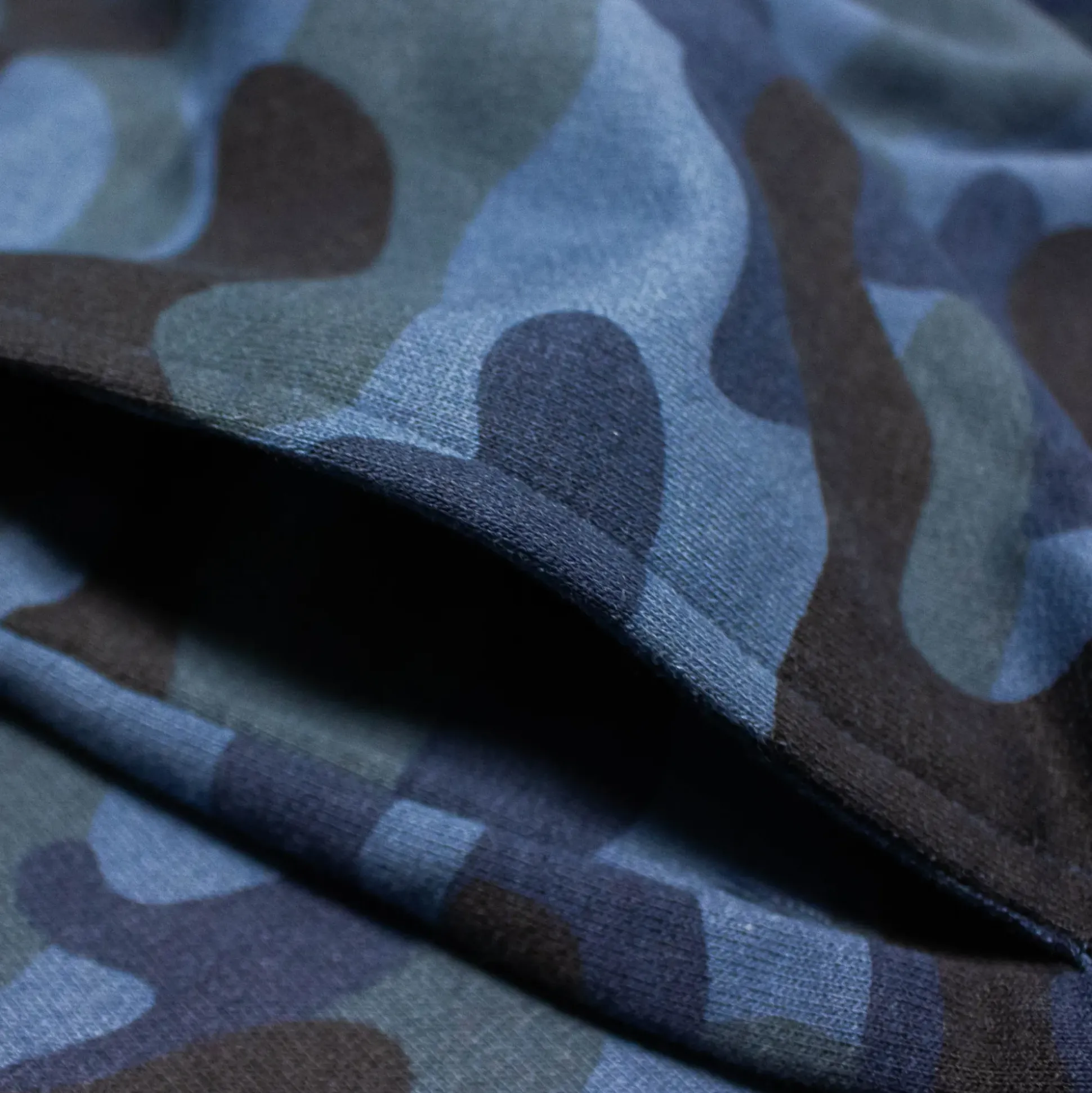 Bigdude Camo Joggers Navy