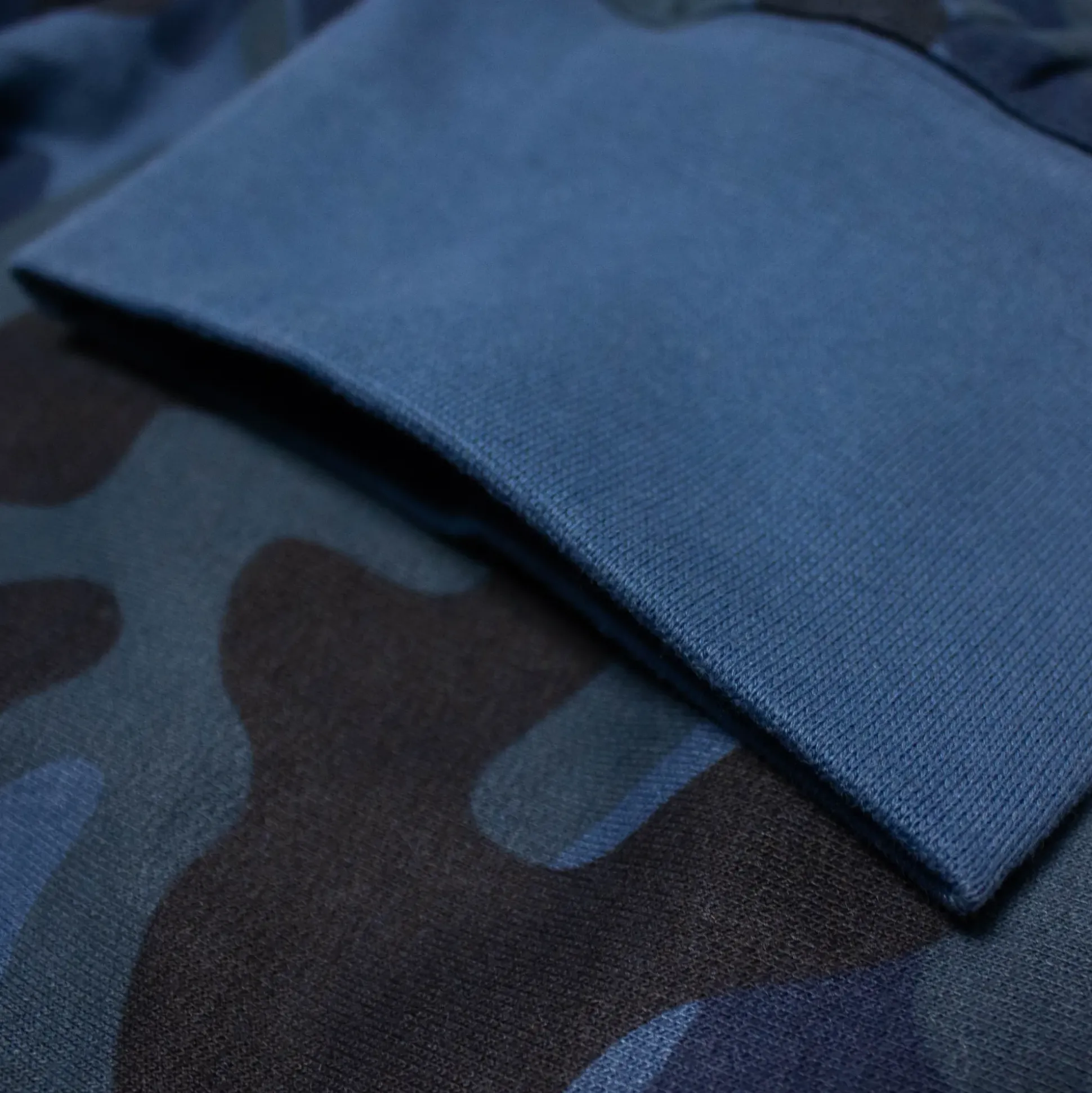 Bigdude Camo Joggers Navy
