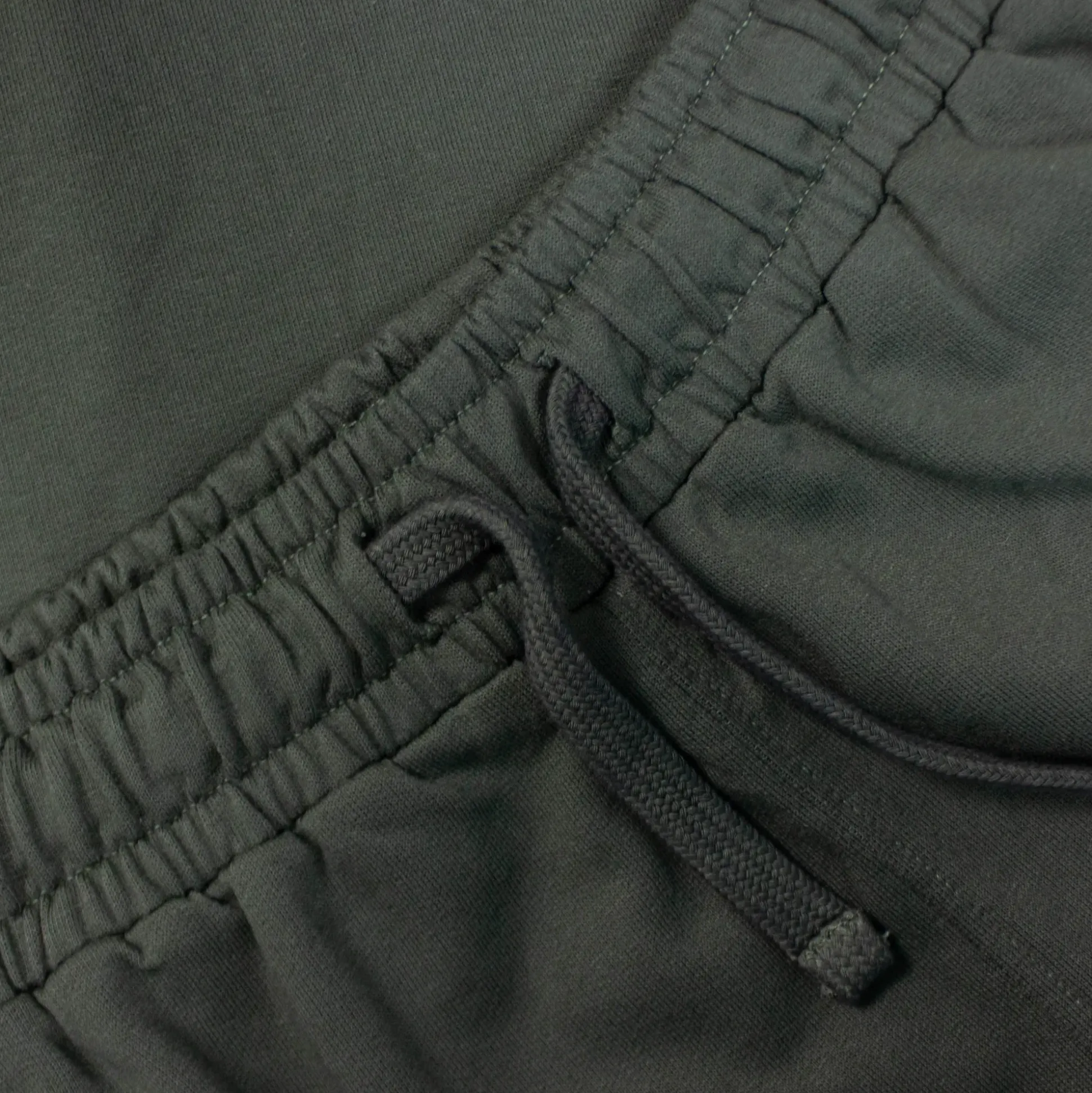 Bigdude Camo Side Panel Loopback Jogger Shorts Green