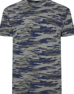 Bigdude Camo T-Shirt Khaki Tall