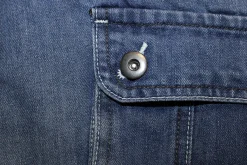 Bigdude Cargo Denim Shorts Mid Wash