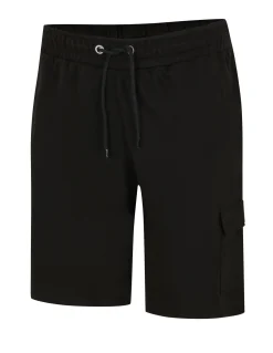 Bigdude Cargo Loopback Shorts Black