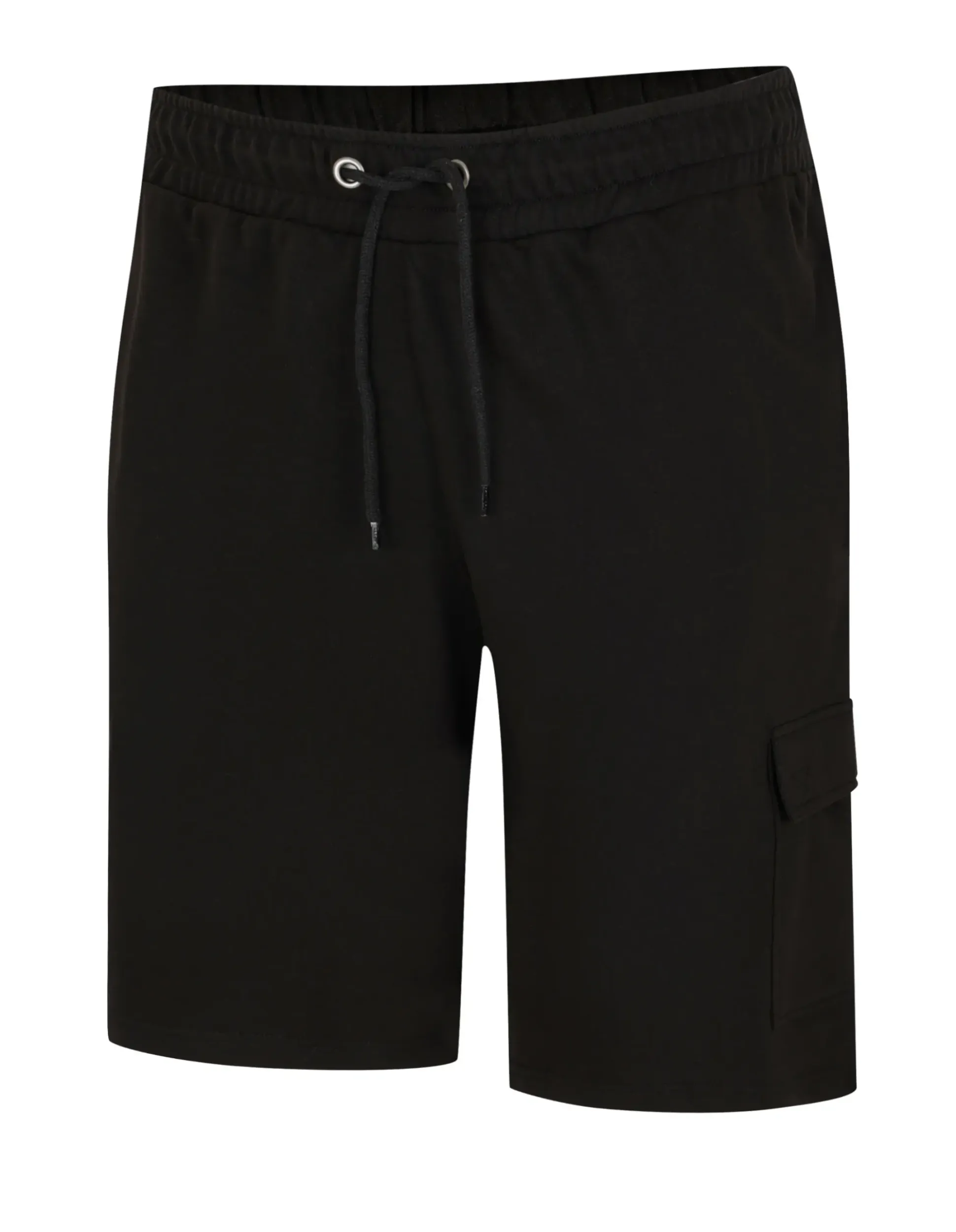 Bigdude Cargo Loopback Shorts Black