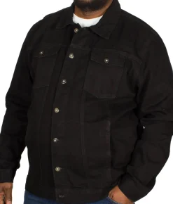Bigdude Classic Denim Jacket Black