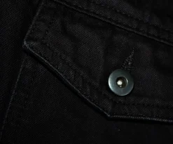 Bigdude Classic Denim Jacket Black