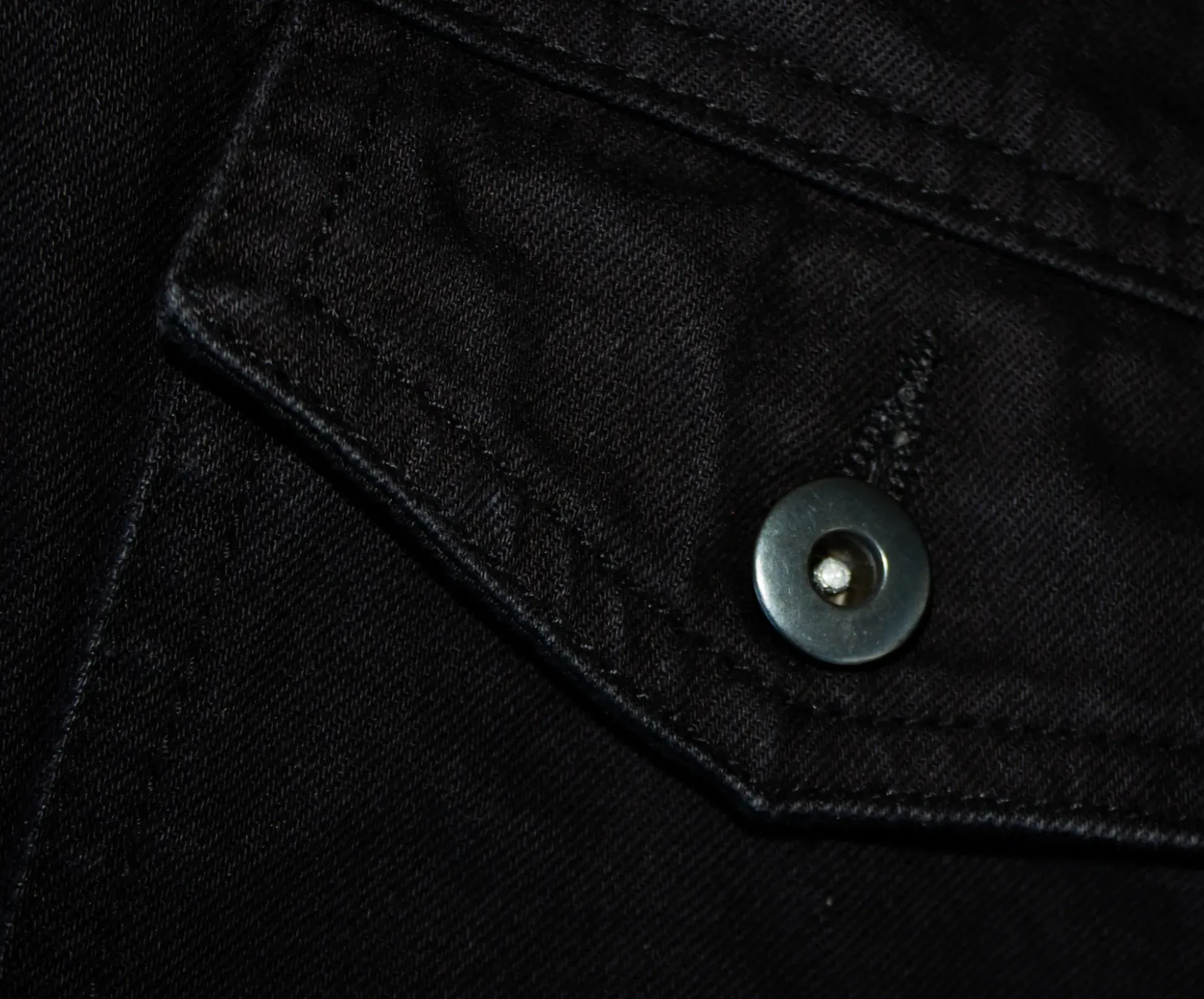 Bigdude Classic Denim Jacket Black