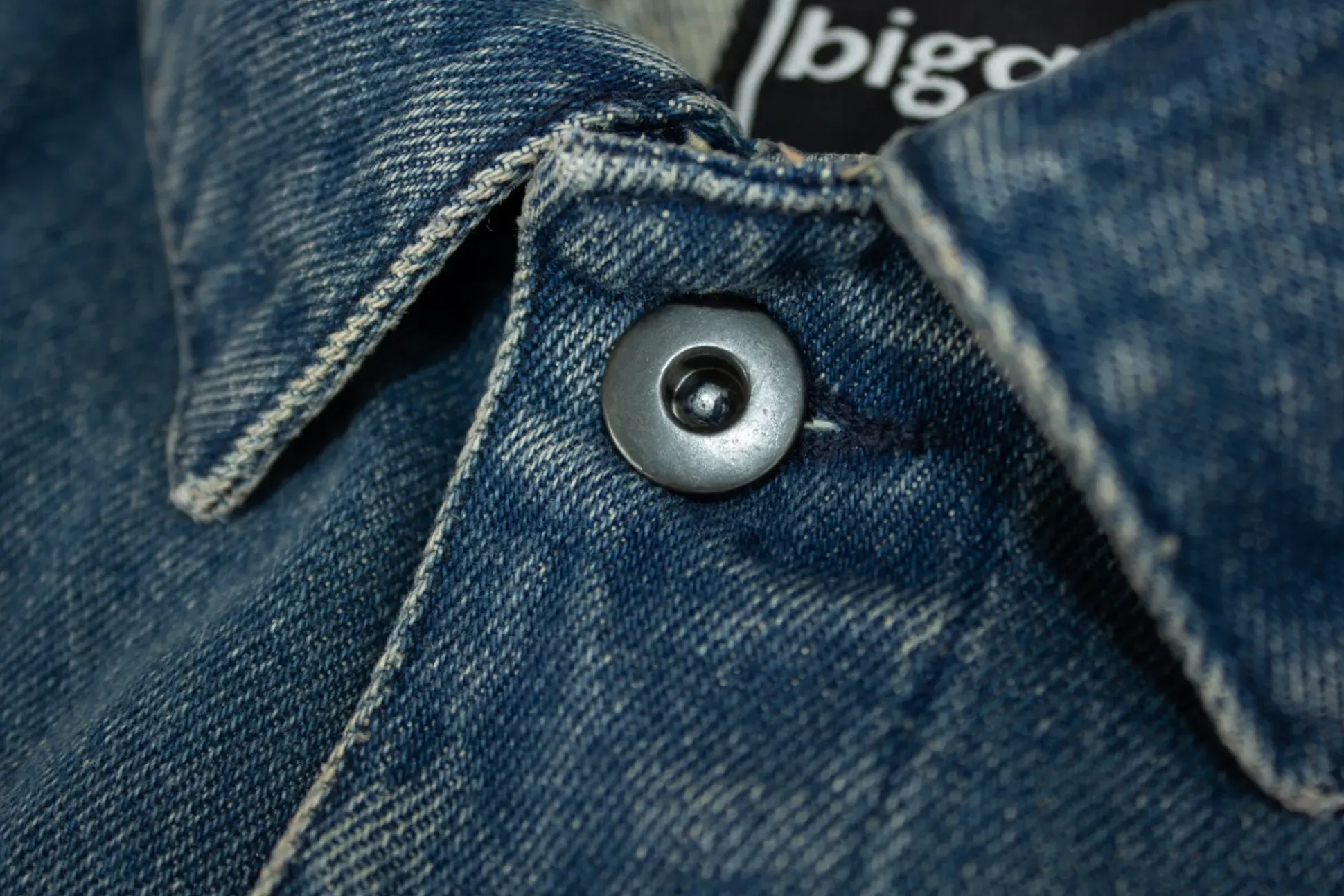 Bigdude Classic Denim Jacket Mid Wash