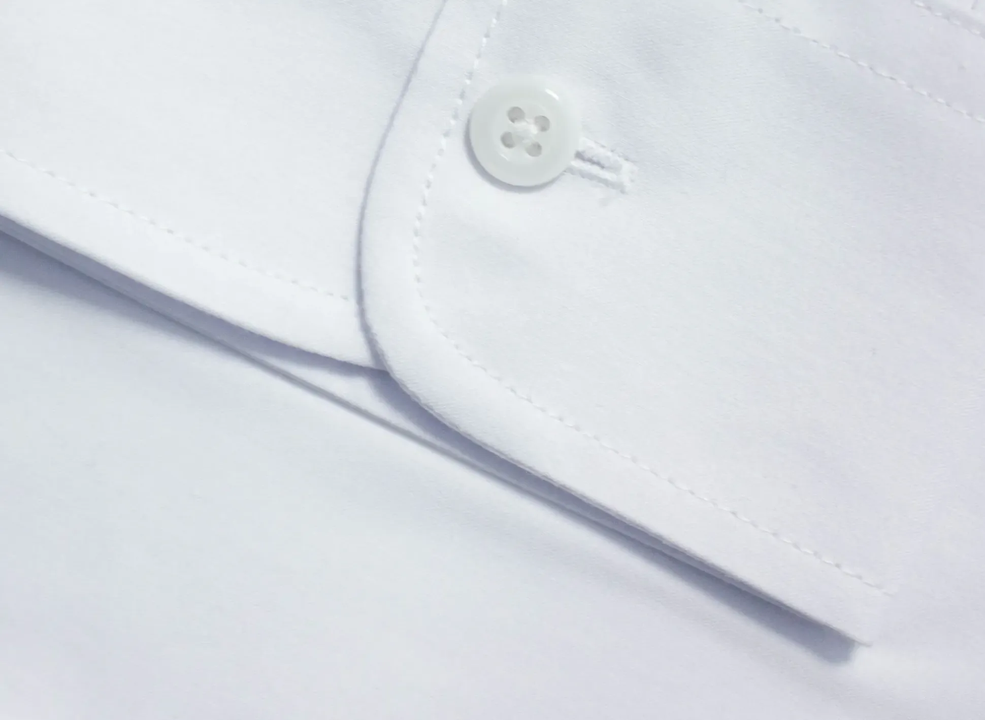Bigdude Classic Long Sleeve Poplin Shirt White Tall
