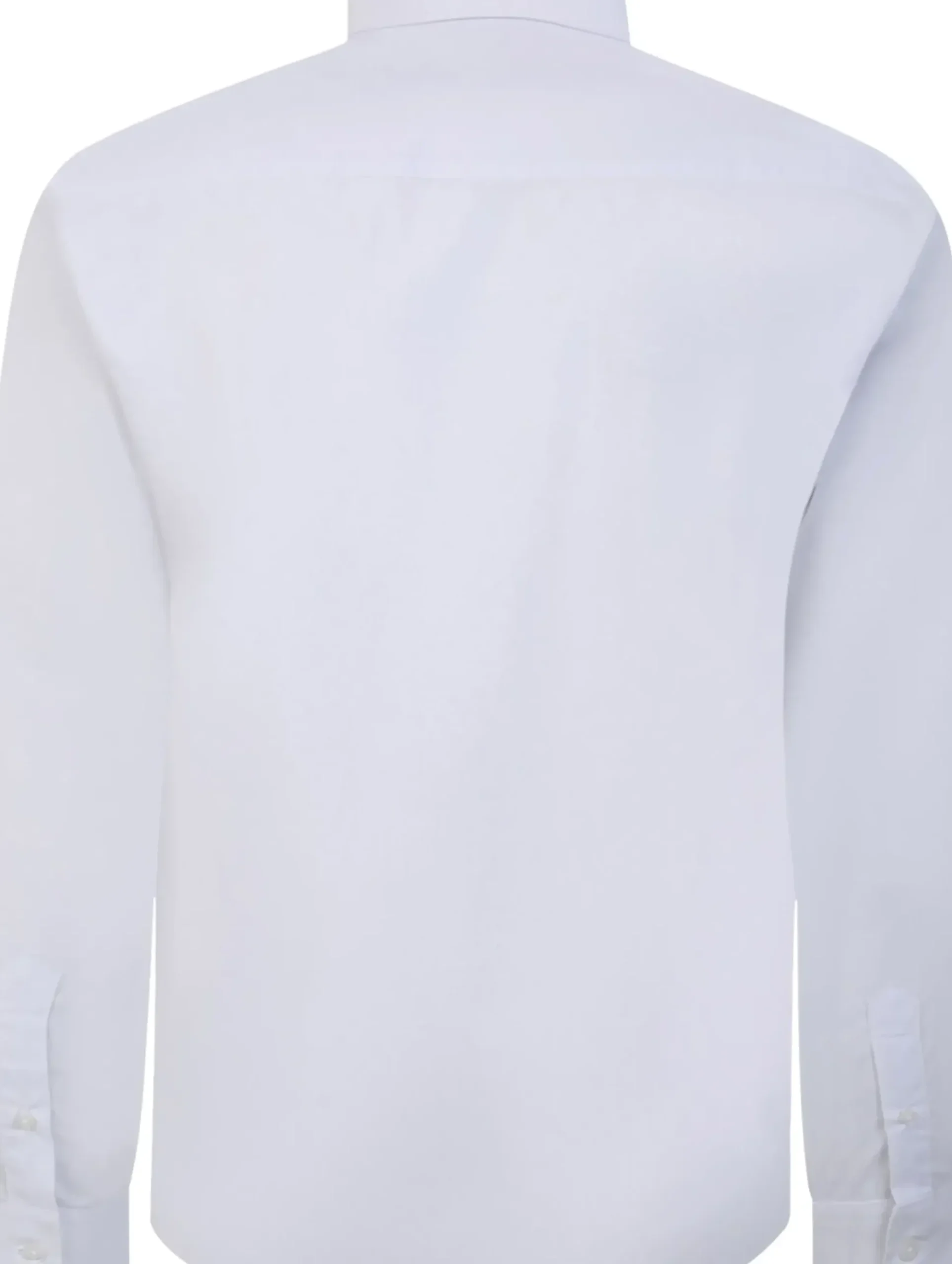Bigdude Classic Long Sleeve Poplin Shirt White