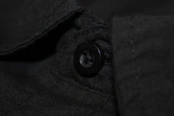 Bigdude Classic Short Sleeve Poplin Shirt Black