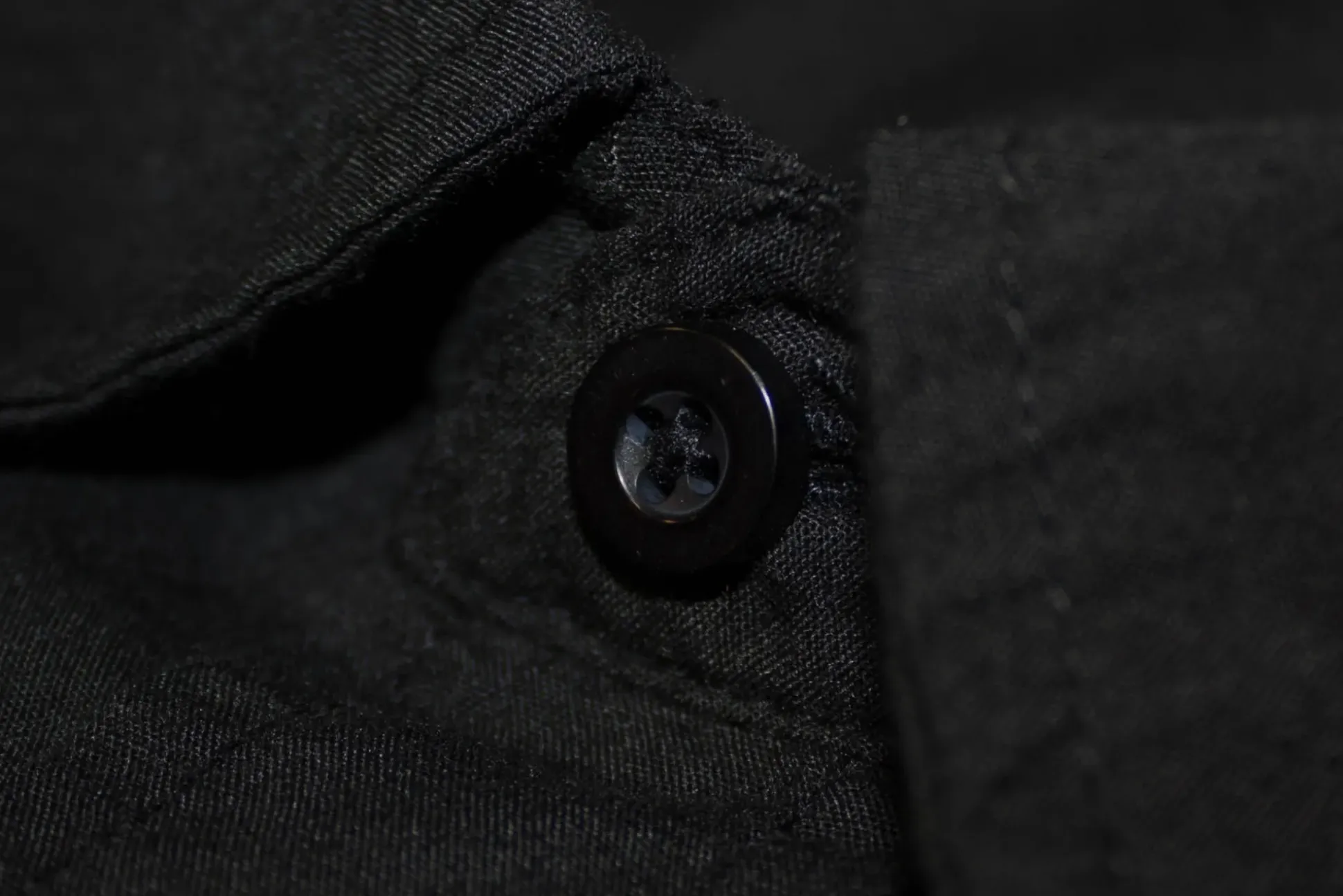 Bigdude Classic Short Sleeve Poplin Shirt Black