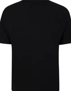 Bigdude Colour Block Polo Shirt Black