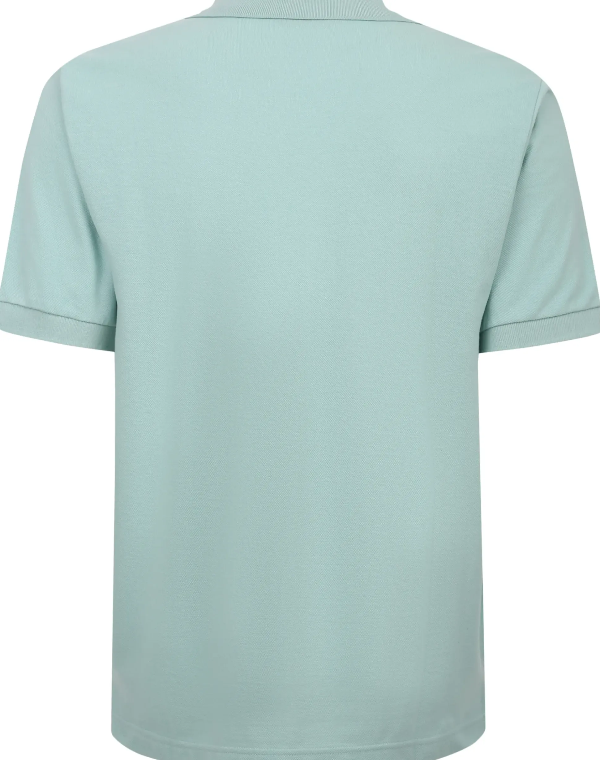 Bigdude Contrast Placket Polo Shirt Turquoise
