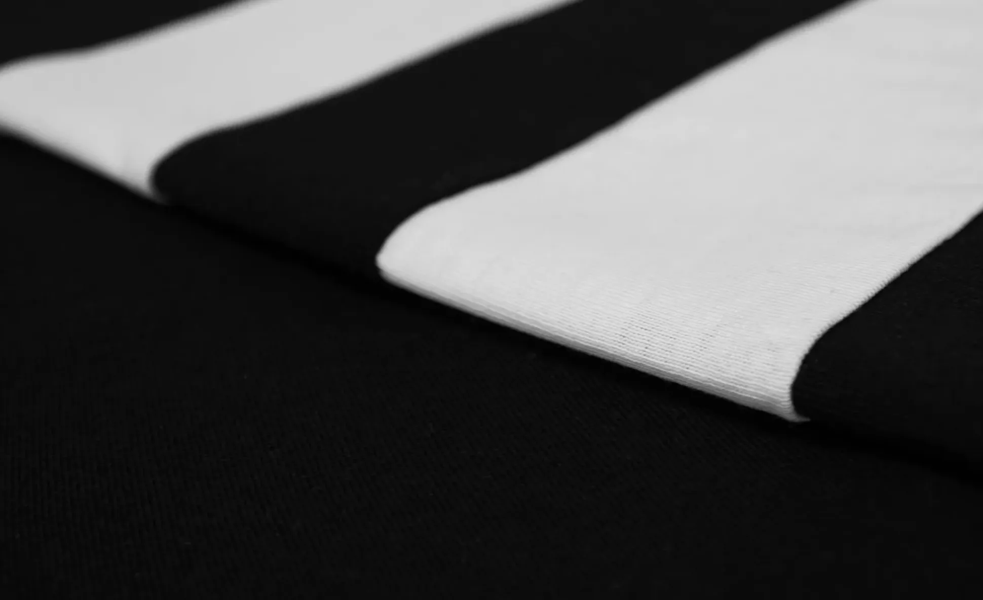 Bigdude Contrast Stripe T-Shirt Black