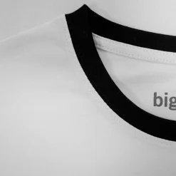Bigdude Contrast Stripe T-Shirt White