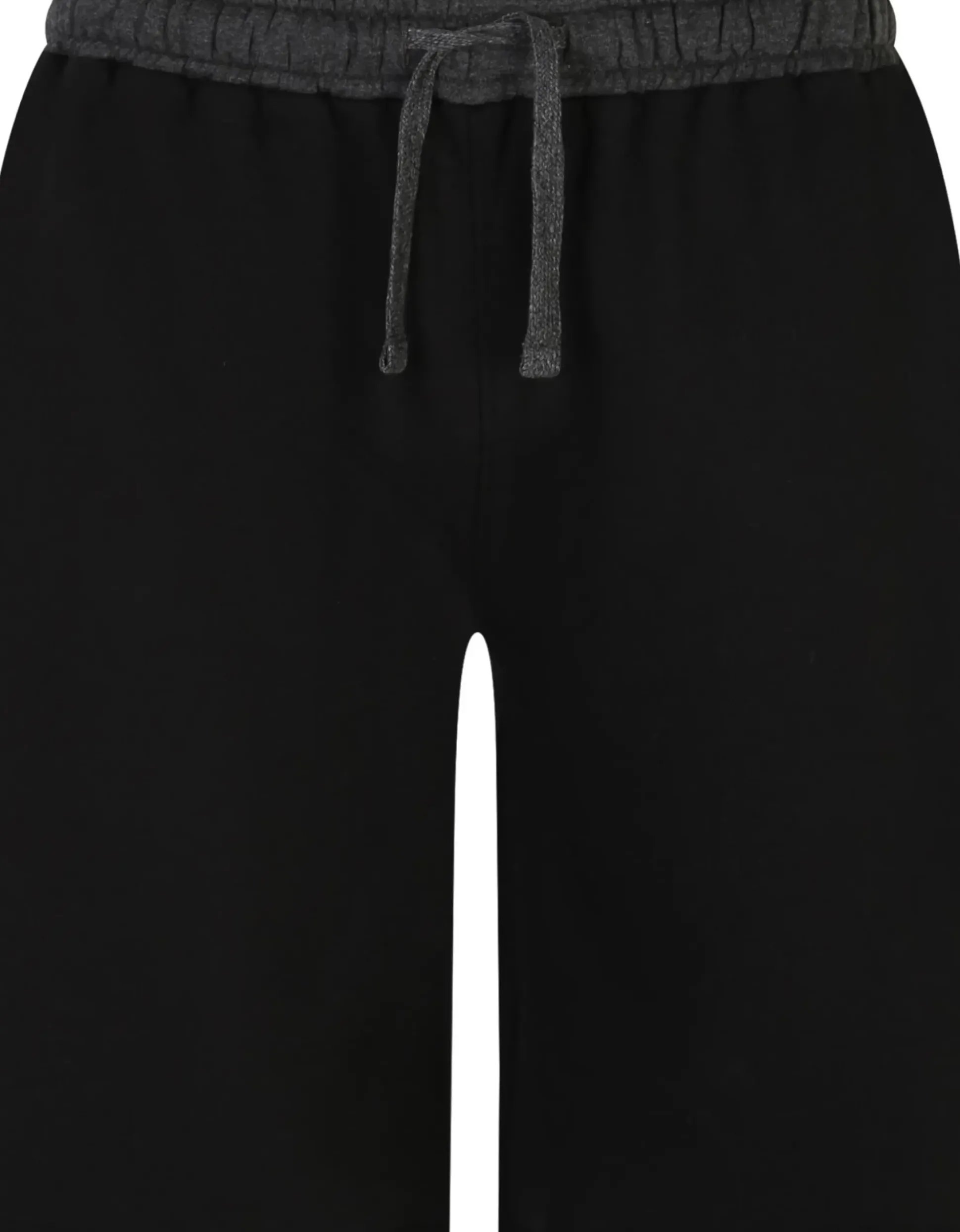 Bigdude Contrast Sweat Shorts Black