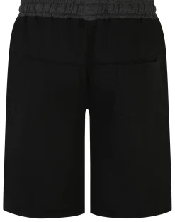 Bigdude Contrast Sweat Shorts Black