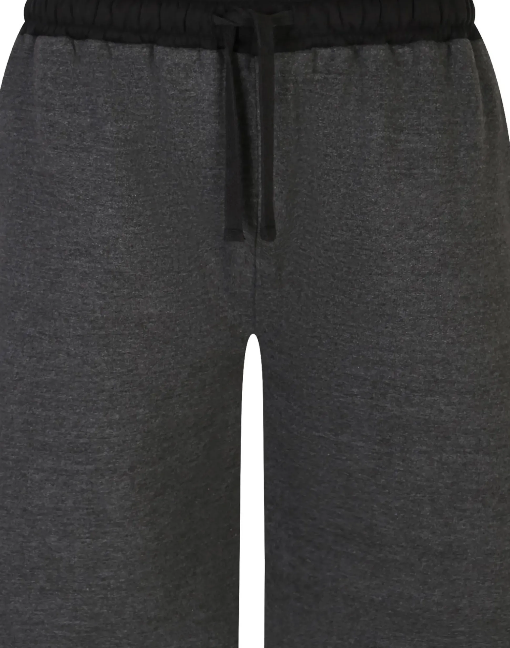 Bigdude Contrast Sweat Shorts Charcoal Marl