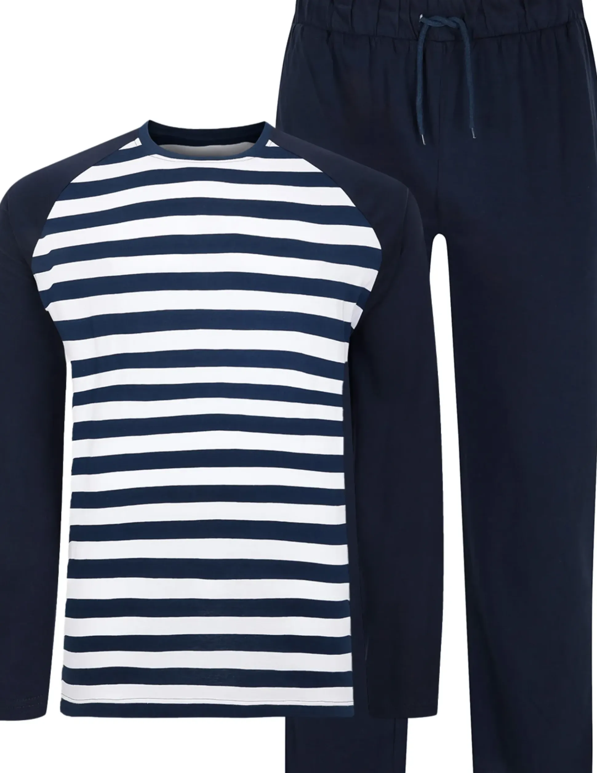 Bigdude Cotton PJ Set Navy