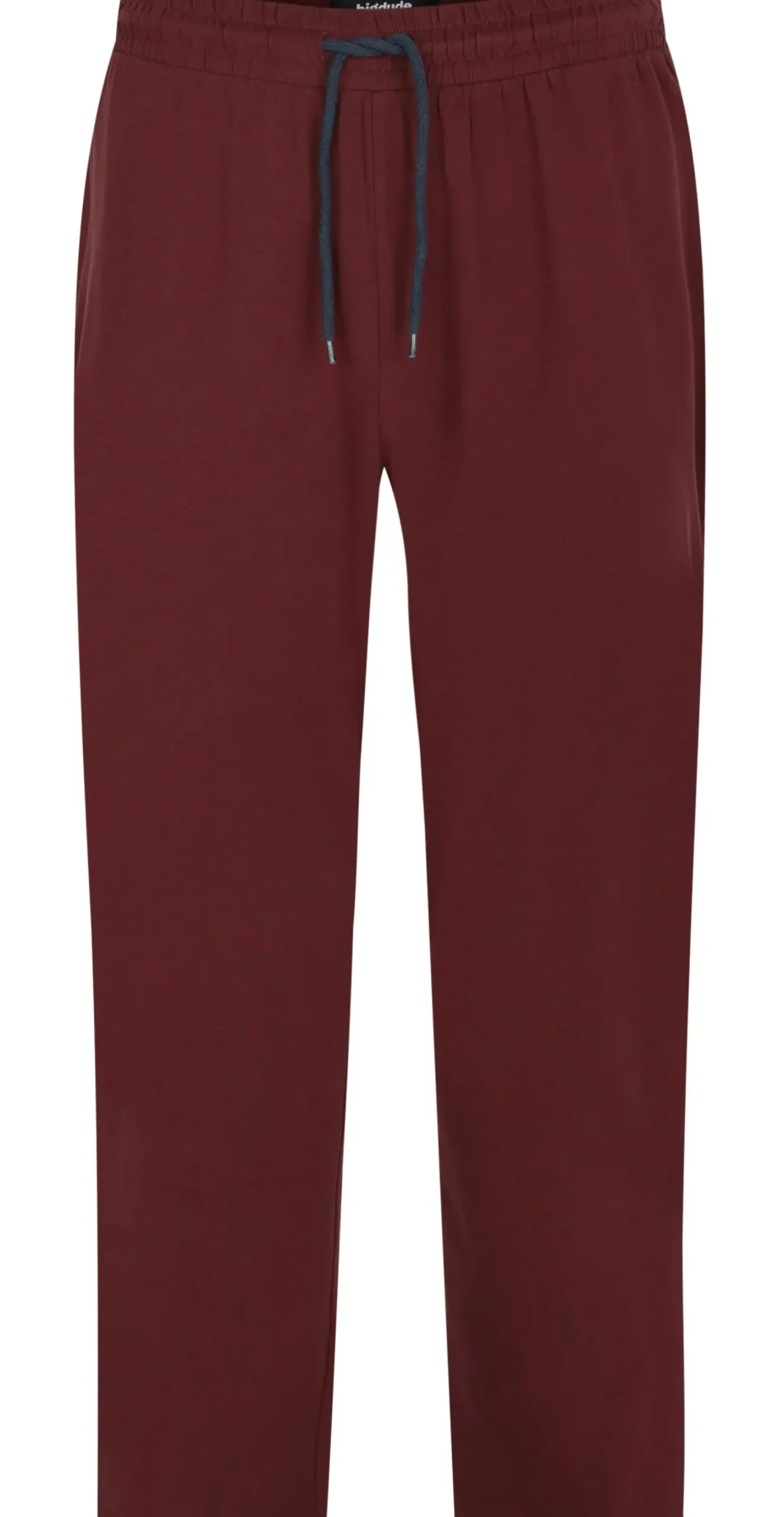 Bigdude Cut & Sew Pyjama Set Burgundy/Navy