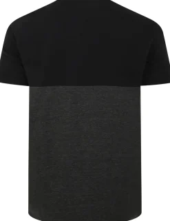 Bigdude Cut & Sew Pyjama Set Charcoal/Black