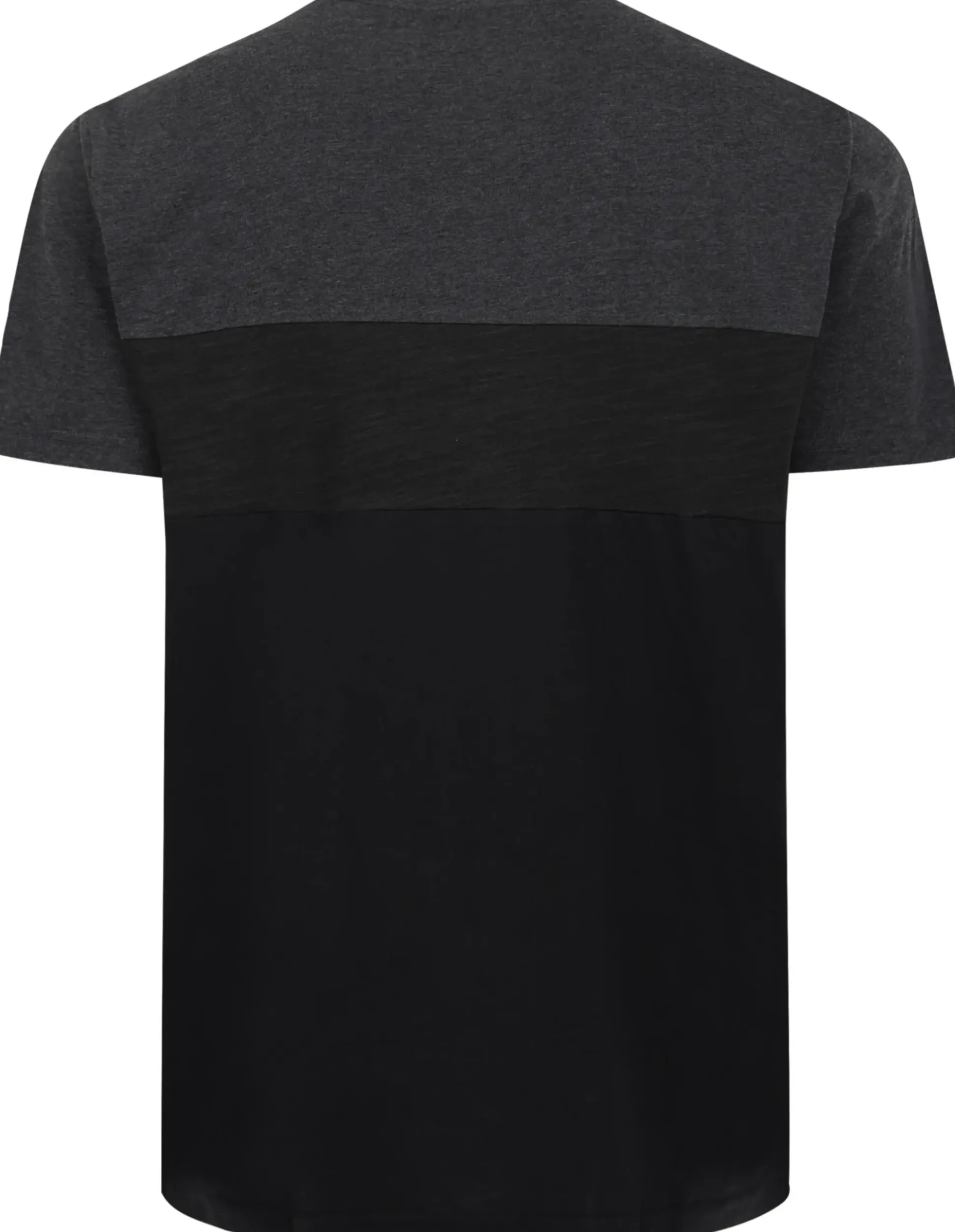 Bigdude Cut & Sew Space Dye T-Shirt Charcoal