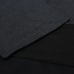 Bigdude Cut & Sew Space Dye T-Shirt Charcoal