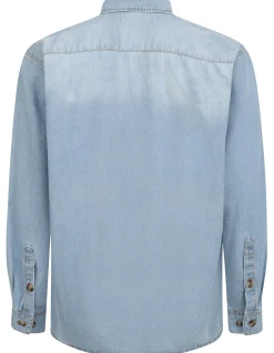 Bigdude Denim Shirt Light Wash