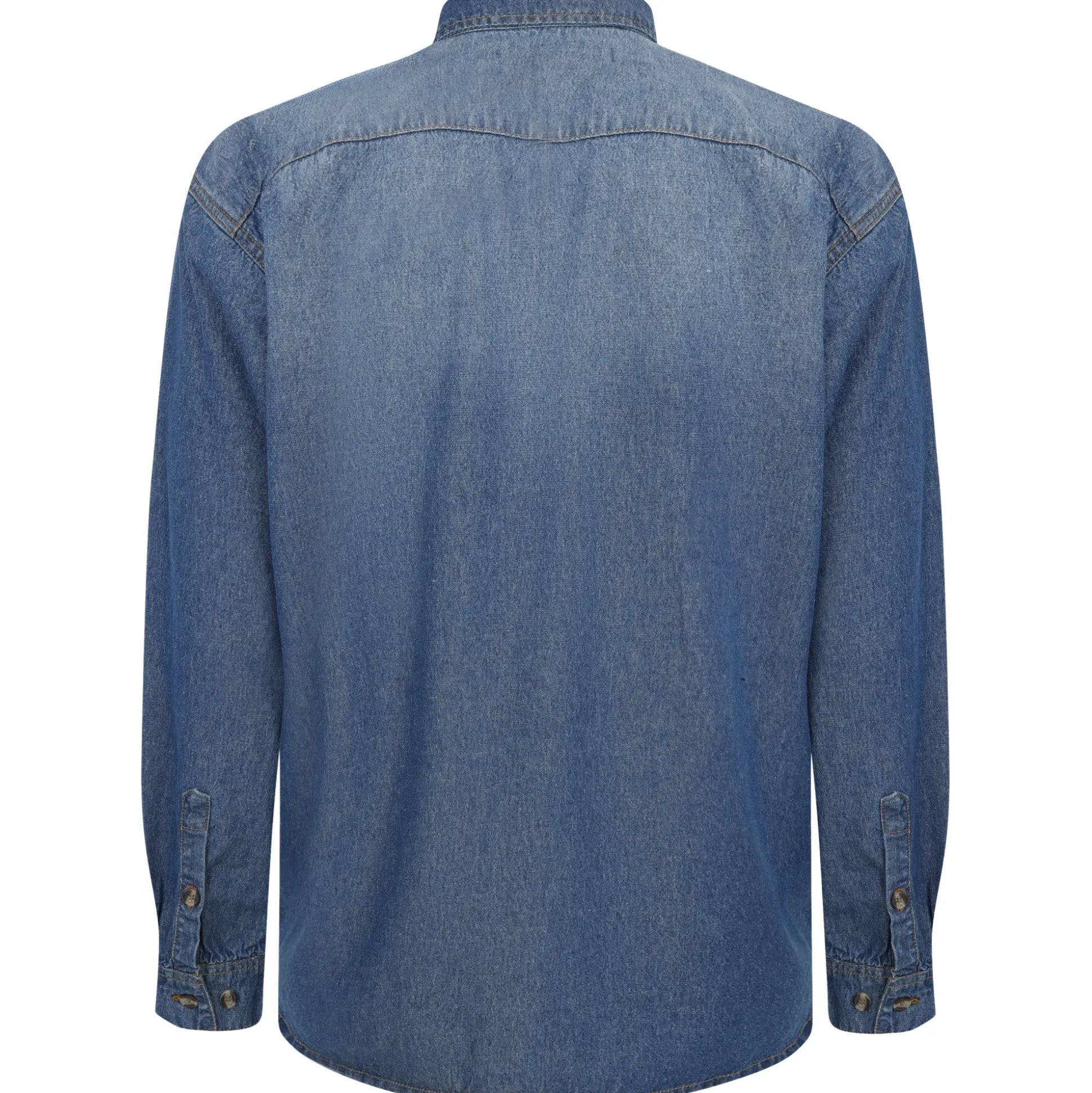 Bigdude Denim Shirt Mid Wash