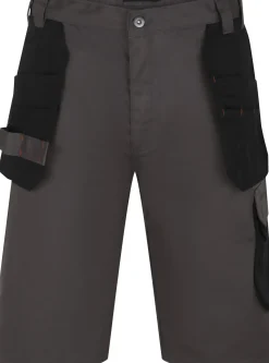 Bigdude Durable Work Shorts Charcoal