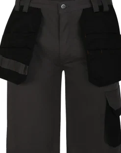 Bigdude Durable Work Shorts Charcoal