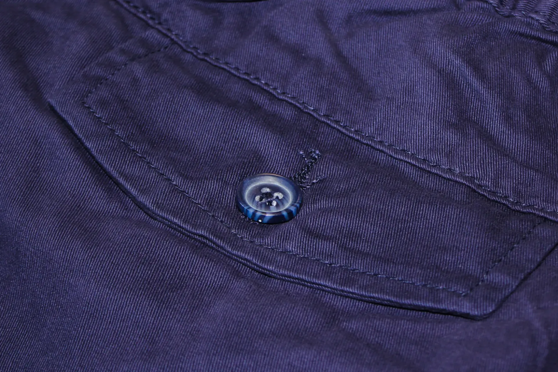 Bigdude Elasticated Waist Cargo Trousers Navy