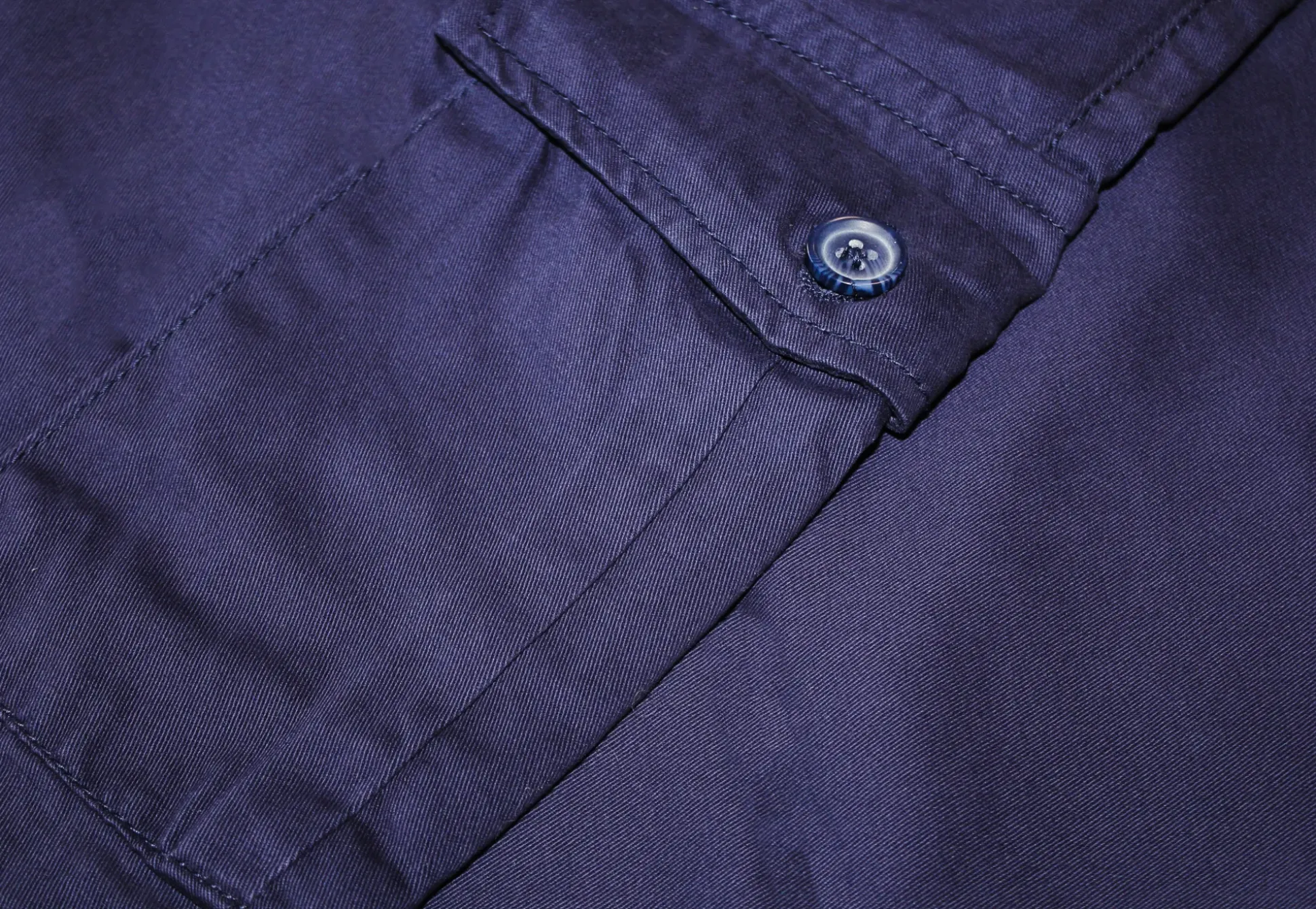 Bigdude Elasticated Waist Cargo Trousers Navy