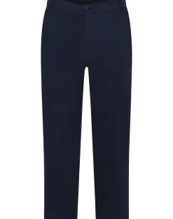 Bigdude Elasticated Waist Every Day Trousers Navy