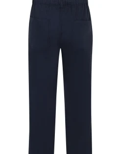 Bigdude Elasticated Waist Every Day Trousers Navy