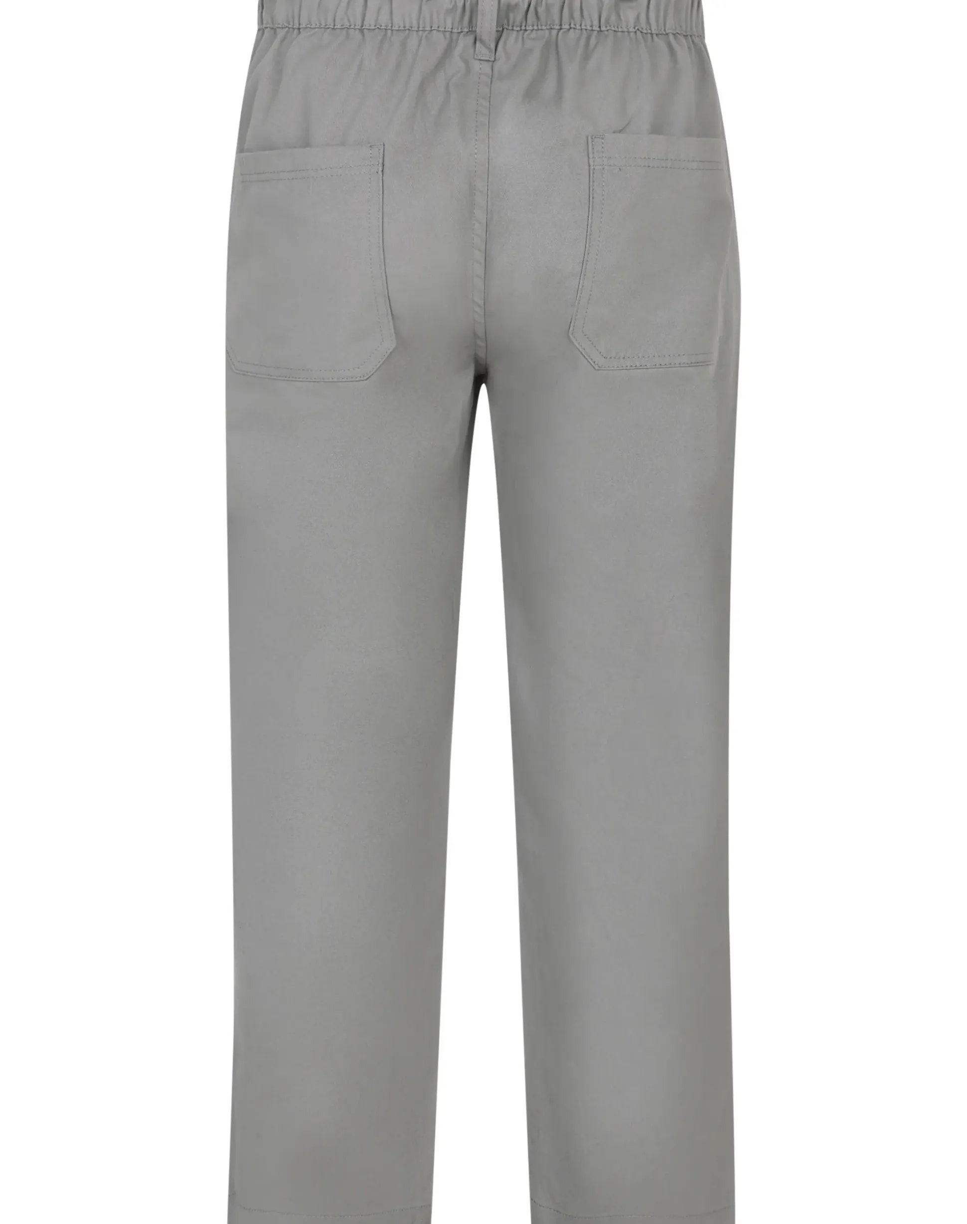 Bigdude Elasticated Waist Every Day Trousers Steel Grey