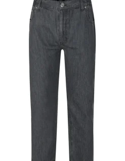 Bigdude Elasticated Waist Jeans Grey Wash